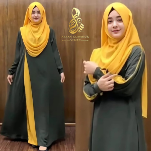 Abaya Maheera (Olive)