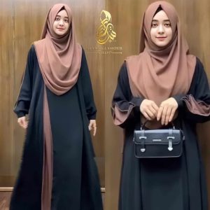Abaya Maheera (Black)